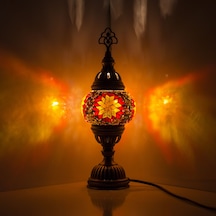 Dekoratif MASA ÜZERİ MOZAİK LAMBA EL YAPIMI KÜÇÜK BOY