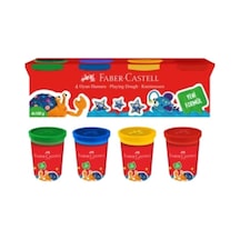 Faber-Castell 4 Renkli Oyun Hamuru Yeni Formül 1 Adet