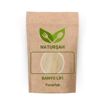 Naturşah Doğal Kabak Banyo Lifi Yuvarlak