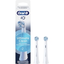 Oral B Io Clean 2'li Diş Fırçası Yedek Başlık Beyaz