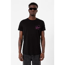 Blackpink Jisoo Signature Siyah Erkek Tshirt Çok Renkli