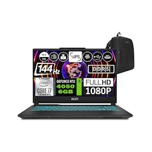MSI Cyborg 15 A13VE-1479XTRWP01 i7-13620H 16 GB 512 GB SSD RTX4050 15.6" W11P Dizüstü Bilgisayar + Zetta Çanta
