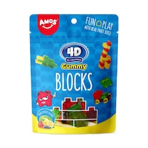 Amos 4d Gummy Blocks 64g