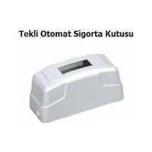Veel Tekli Plastik Sıva Üstü Sigorta Kutusu 3 Adet