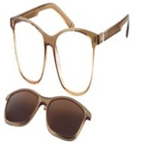 Şeffaf - Kahverengi