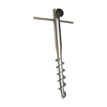 Plaj Şemsiye Sabitleme Kzığı Metal Burgulu Kzık