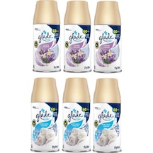 Glade Oda Kokusu Lavanta Ferahlığı + Temiz Çarşaf Ferahlığı Yedek Sprey 6 x 269 ML