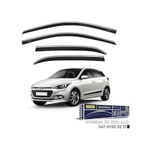 Hyundai i20 Niken Kromlu Cam Rüzgarlığı 4lü Set 2015 2020