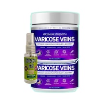 Varicose Veins Purple 2 Adet Bacak Bakım Kremi 100 Ml + Çörek Otu Yağı Yağı 30 Ml