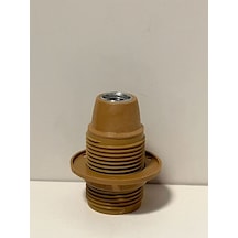 E-14 Gold Dişli Rondelalı Klemensli Duy