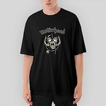 Motörhead 1977 Oversize Siyah Tişört Siyah