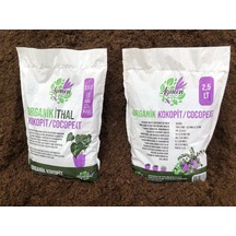 Aymen Çiçekçilik 2 Adet Özel Karışımlı Cocopeat Ponza Katkılı 2,5 Litre Iç Ve Dış Mekan Bitki Yetiştirme Toprağı 1