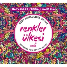 Büyükler İçin Boyama Renkler Ülkesi