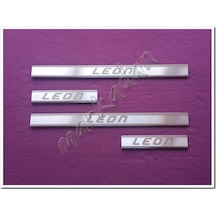 Woc Chrome Seat Leon Krom Kapı Eşiği 2012-2019 4 Parça  Paslanmaz