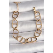 Taşveoyunatölyesi 316l Çelik Gold Renk Kadın Bileklik Tg27bb8151 Çok Renkli