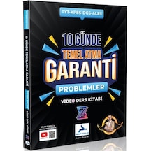 Paraf Yayınları Tyt Problemler Z Takımı 10 Günde Temel Atma Garanti Video Ders Kitabı