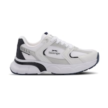 Slazenger ZEX Erkek  Beyaz / Lacivert Koşu & Yürüyüş Spor Ayakkabısı