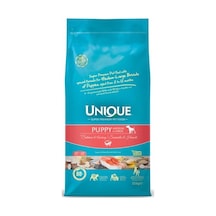 Unique Medium Large Puppy Somonlu Hamsili Yavru Köpek Maması 15 KG