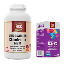 Ncs Glucosamine Collagen Zerdeçal 300 Tablet & Ncs Vitamin D3 K2