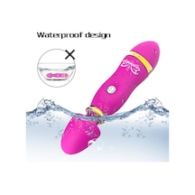 Hızlı Express 12 Titreşimli Vajina Klitoris Stimülatörü G-Spot Vibratör Pembe