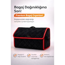 Bagaj Çantası Oto Bagaj Organizer Lüks Tay Tüyü Su Geçirmez Kaymaz Katlanır Düzenleyici - Tcy1 Stiloto