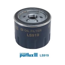 Yağ Filtresi - Fiat Idea, 500, Panda, Punto, Doblo, Bravo, Stilo, Multipla, Marea, 156, Gt, 166 - Purflux-ls919 74107944