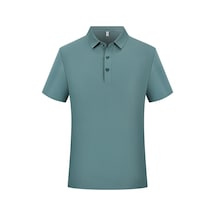 New Performance Premium Polo T-shirt 82.9% Nylon 17.1% Spandex Yeşil