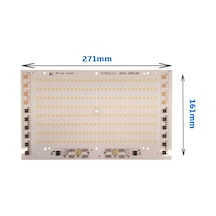 220 Volt 200 Watt Gün Işığı Hazır Projektör Pcb Ledi Smd 2835 Ledli Projektör Kartı