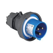 Tp Electric 3125-301-0900 Vidalı Bağlantı Ip67 3x32a Cee Norm Düz Fiş
