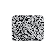 Leopar Desenli Siyah Ergonomik Mouse Pad Kaymaz Tabanlı Ev & Ofis Kullanımı Fare Altlığı