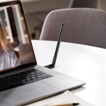Lexroo Tx35u Plus Ax1800 Wi-fi 6 Kablosuz Usb Adaptör 1800 Mbps Hız Çift Bant