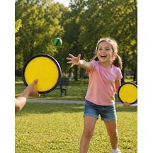 Mey İthalat Catch Ball Set 2 Kişilik Top Yakalama Oyunu Çocuk Aktivite Seti