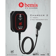 Bemis Elektrikli Araç Şarj Cihazı - Wallbox Charger 2 - 11/22 Kw - 10 Metre
