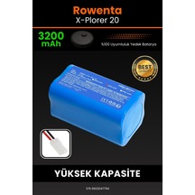 Rowenta X-plorer 20 Serie Uyumlu 3200 Mah Robot Süpürge Bataryası