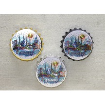İstanbul Temalı Metal Magnet Alk4341 1
