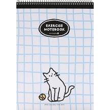 Morning Glory 1500 Bloknot Defteri 25,5x18 Cm Kedi 14001-20011 Çok Renkli