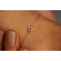 Reis Kuyumculuk 1686 Cemre Safir Pembe Altın - Rose Gold Altın Bilezik
