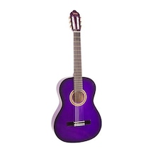 Valencia Vc104tpps Klasik Gitar 4/4 Mor Sunburst Sap Çelikli
