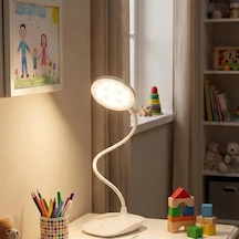 Şarjlı Led Masa Lambası - 3 Kademe Dokunmatik Parlaklık Ayarı .