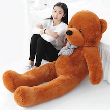 Kuki Oyuncak 160Cm Sevimli Koyu Kahverengi Peluş Ayı