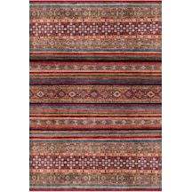 Çam Halı Gloria Td408 Multi Şal Desen Dokuma Saçaklı Kilim