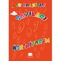 Sayıları Öğreniyorum Boyam Kitabı - Emine Yıldızgil - Parana