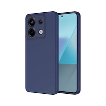 Xiaomi Redmi Note 13 Pro 5g Kılıf Yumuşak Silikon Kamera Korumalı Lansman Pazarplus Lacivert