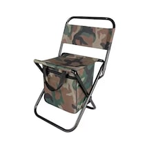 3'ü 1 Arada Açık Katlanır Sandalye Buz Arkalığı İle Taşınabilir Yüksek Yük One Size Multicolor Çok Renkli