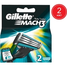 Gillette Mach3 Yedek Başlık 2 x 2'li
