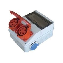Işıldar 2220 2 Adet 5x16 Trifaze 2 Adet 1x16 Monofaze Kombinasyon Kutusu