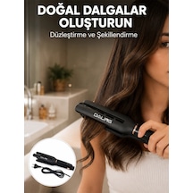 Zenvia Seramik Plakalı Daling Saç Düzleştirici Kırılma Ve Dolanma Önleyici Yeni Nesil Znv2026