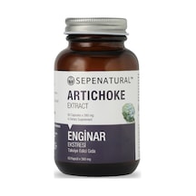 Sepe Natural Artichoke Enginar Ekstresi 380 mg 60 Kapsül