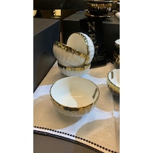 Roy Kıng Avangarde Kase White Gold