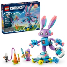 LEGO® DREAMZzz™ Izzie ve Oyun Tavşanı Bunchurro 71490 - 7 Yaş ve Üzeri Çocuklar için Yaratıcı Oyuncak Yapım Seti (252 Parça)